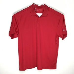NWT Under Armour HeatGear mens short sleeve polo shirt 2XL